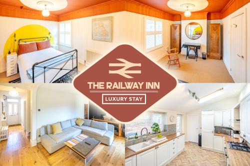 Milton Keynes Apartamento | The Railway Inn MK - Luxury Digs - 3 Bedroom House with Free Parking, Fast Wi-Fi, Bubble Bath and Easy Access to Milton Keynes