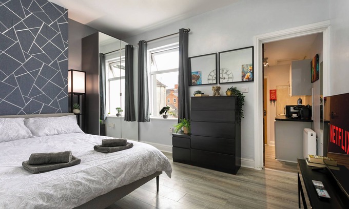 Leicester Apartamento | The Regent - Stylish Luxury Studio near Leicester City Centre, DMU and LRI