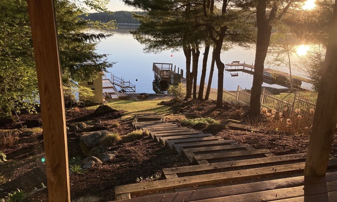 Standish Cabaña | The Renaissance - Majestic Sebago Lake panorama