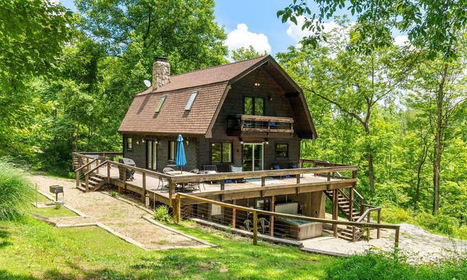 Rockbridge Cabina | Wildcat-Cabaña-Tradicional-Baño Privado