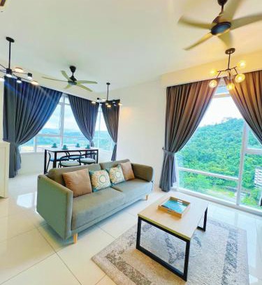 Kuala Lumpur Apartamento | The Ridge at KL East mall Luxury 2BR Residence with City Skyline View جناح السلام