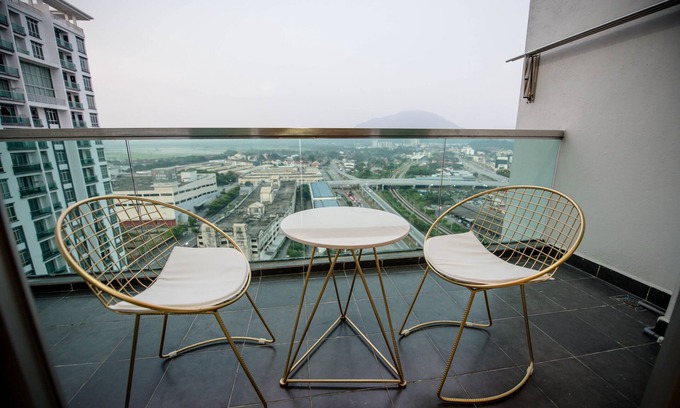 Bandar Perda Apartamento | The Rumah @ BM City 3 habitaciones (Pink Panther)