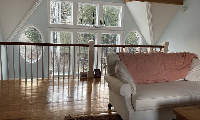 Islesboro Casa | The Sea Box Island Retreat. Enjoy ocean views with wooded privacy
