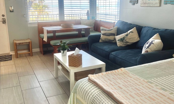Lenox Park Apartamento | Frente al mar con vista al muelle de Daytona Beach!