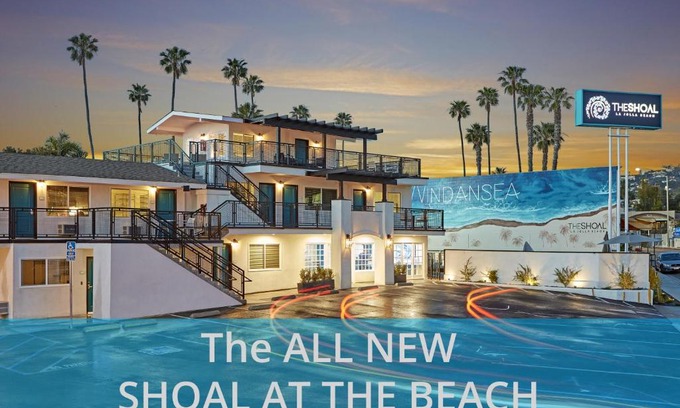 Beach Barber Tract Hotel | The Shoal Hotel La Jolla Beach