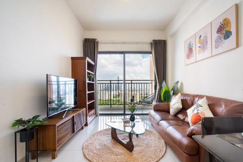 Thu Thiem Apartamento | The Sun Avenue Cozy and paceful 2 Bedroom 2 bathroom Apt in An Phu, Distric 2, Lagom home 2707