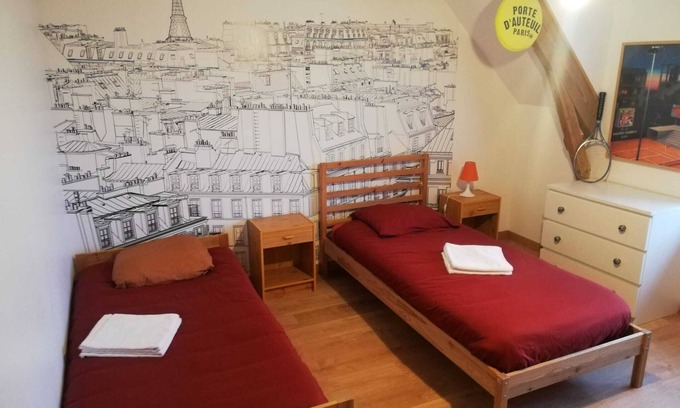 Pont-Croix Casa | The tie-break Chambre Roland-Garros