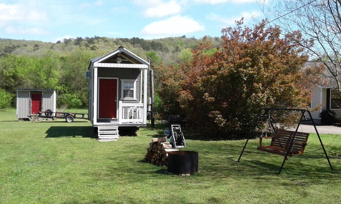 Mountain View Cabaña | The Tiny House Experience 6m al norte de Mnt. Ver Ark. En N. Riverview Rd Cr 186