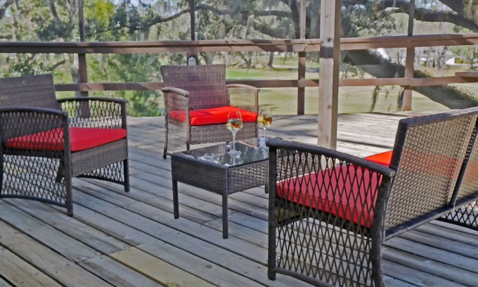 Fellowship Casa | The Treehouse: Minutes from WEC and HITS; Dog-Friendly; w/Golf Course Views