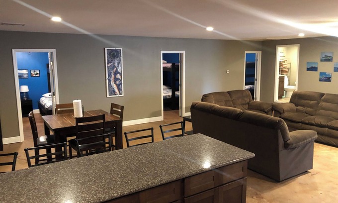 Boothville-Venice Cabina | The Tuna Lodge is a quiet secluded 3 bedroom 2 full bath lodge in Venice LA
