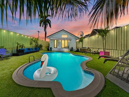 Allapattah Casa | The Velvet Palm Midtown Pool And Hot Tub