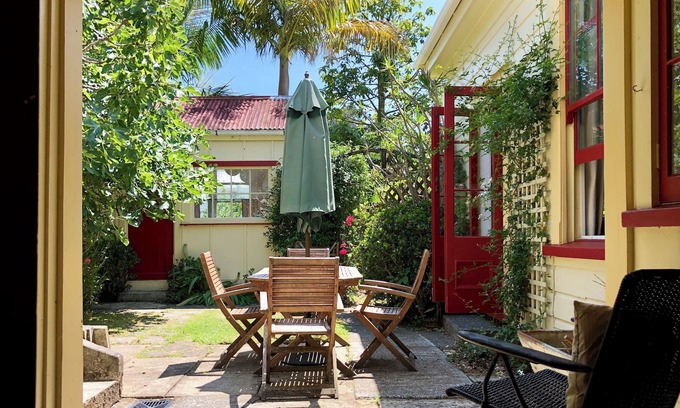 Kohukohu Casa | The Vicarage-charming two bed, two bath historic villa, built in 1891.