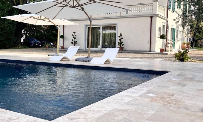 Staffoli Apartamento | THE VILLA OF OUR DREAMS "LA TERRAZZA" - apartment in villa with swimming pool.
