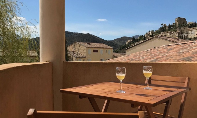Montbrun-les-Bains Apartamento | La Atalaya 1 - apartamento de 3 dormitorios Vista panorámica