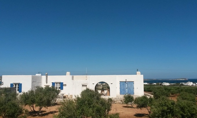 Pounta Casa | THE WHITE HOUSE: exact white point to explore island Paros