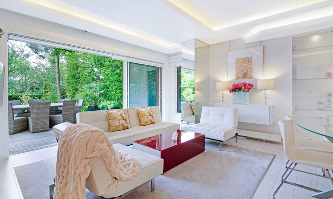 Frognal and Fitzjohns Apartamento | Design Icon Luxury Garden 3 bed en Hampstead