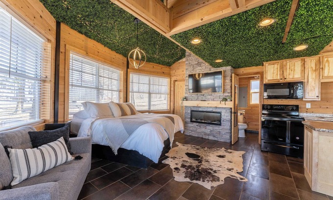 Bryant Apartamento | OCT. ¡ESPECIAL $ 20 DE DESCUENTO EN LA NOCHE! PISCINA INTERIOR, TINA CALIENTE, CHIMENEA! Chatt., TN 21 millas
