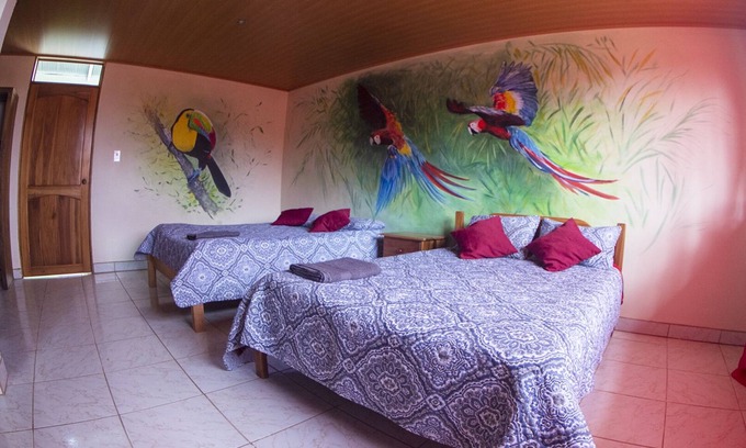 La Tigra Casa | Thematic Birds suite | into the authentic rainforest close to the ARENAL VOLCANO