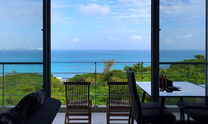 Higashionna Casa | Theme Suite 201 Overlooking the seaArt museum style mansion designed by architect for photographe / Uruma Okinawa