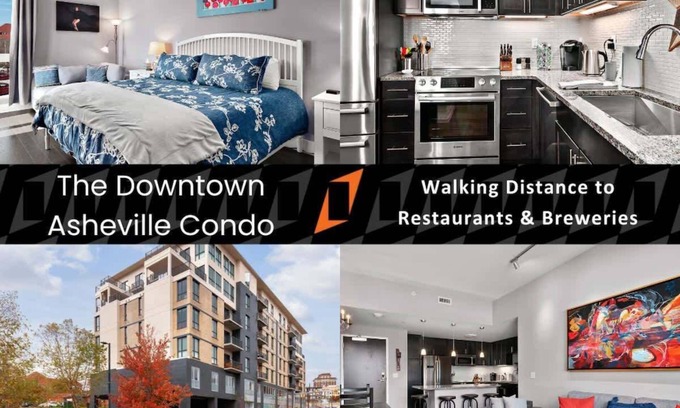 Asheville Condominio | Third floor condo in downtown Asheville