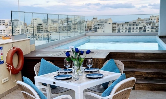 Mellieha Apartamento | This apartment is a 2 bedroom(s), 2 bathrooms, located in Il-Mellieħa, null.
