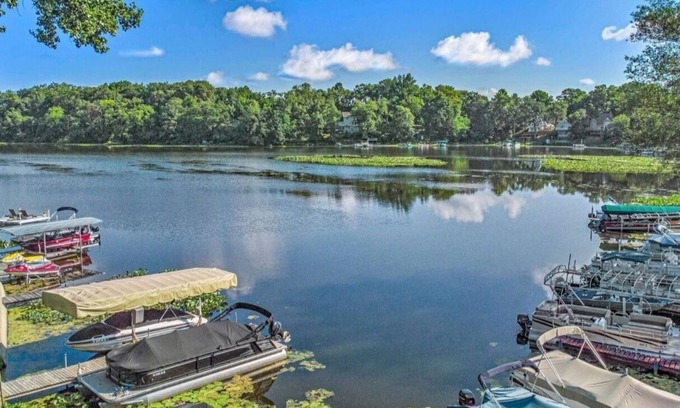 North Webster Casa | This house is located on North Webster Lake and features a hot tub.