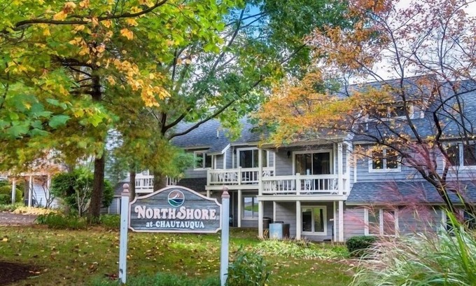 Chautauqua Condominio | This is a timeshare condominium complex located on the northern end of Chautauqua Institution at 20 Elm Lane