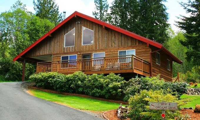 Port Angeles Cabaña | Este es el lugar: ¡su escapada durante todo el año! NORTE. W. Viviendo en su mejor momento!