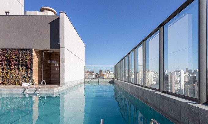 Vila Buarque Apartamento | THK - Building With Pool in the Republica Neighborhood in SP