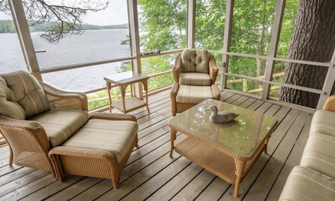 Oxford Casa | Thompson Lake Cabin Nestled in Majestic Pines - Family Waterfront Escape