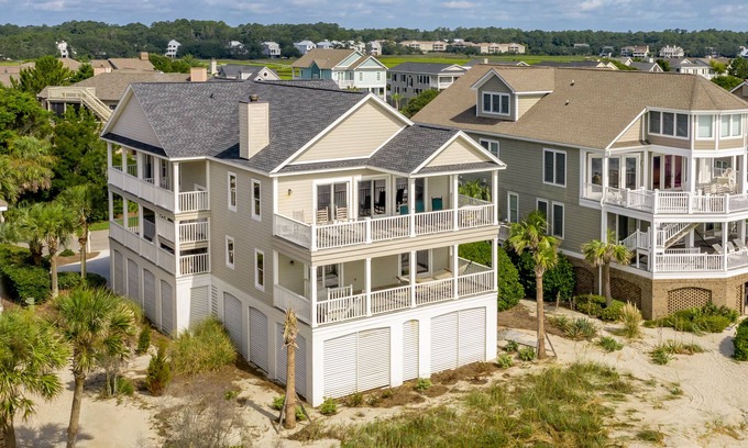 Pawleys Island Casa | Three Daughters: Oceanfront House in Gated Community w/ Pool