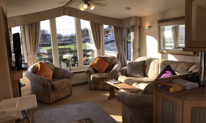 Balminnoch Chalet De Esquí | Three Lochs Holiday Caravan for Families & Couples
