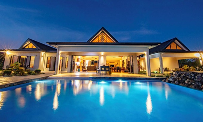 Tagaqe Casa | Villa frente a la playa de Three Palms