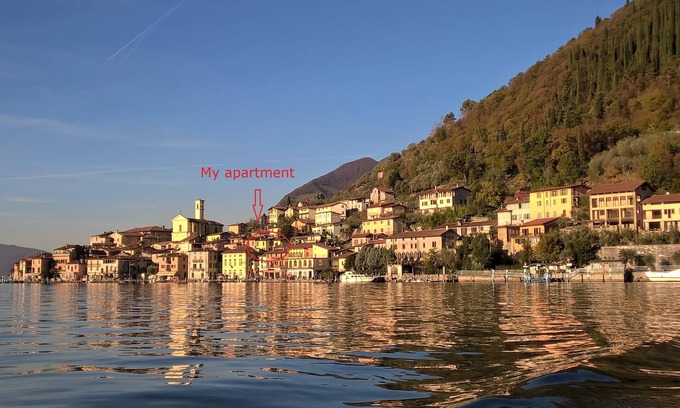 Peschiera Maraglio Apartamento | apartamento de tres habitaciones para 6 personas en Monte Isola