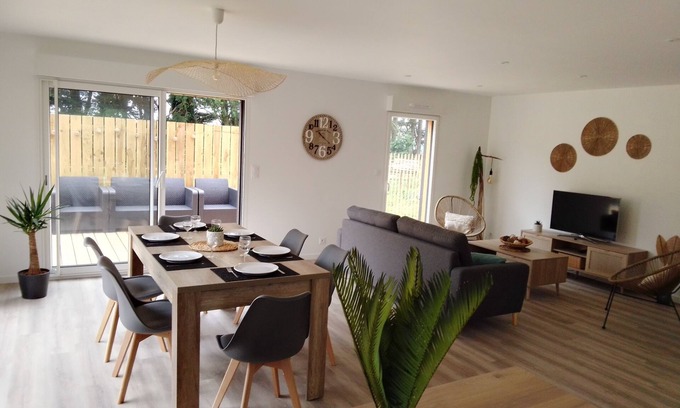 Quimperle Casa | "Ti-Coat" new single-storey wooden house in Quimperlé