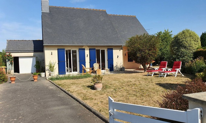Tregueux Casa | " Ti Glas " Maison de Plain-pied Avec 2 Chambres et Jardin