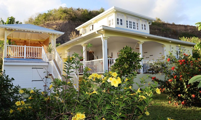 Le Diamant Villa | Ti Madinina, complejo turístico imperdible con vista a la roca Diamant