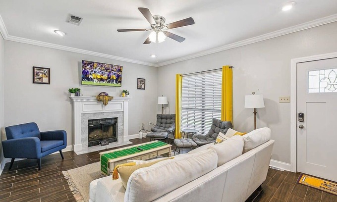 Highlands - Perkins Casa | Tiger's Den 🐯 4.5 mile to LSU, Games, Sleeps 8