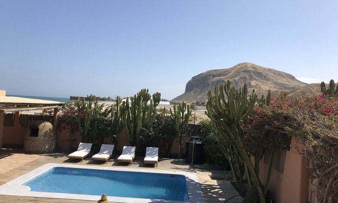 Punta Sal Casa | Tigh na Mar: Casa de playa frente al mar con piscina y vistas espectaculares