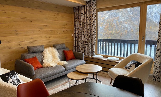 Tignes Apartamento | Tignes Appartement VUE LAC ET Grande Motte Entierement Renove