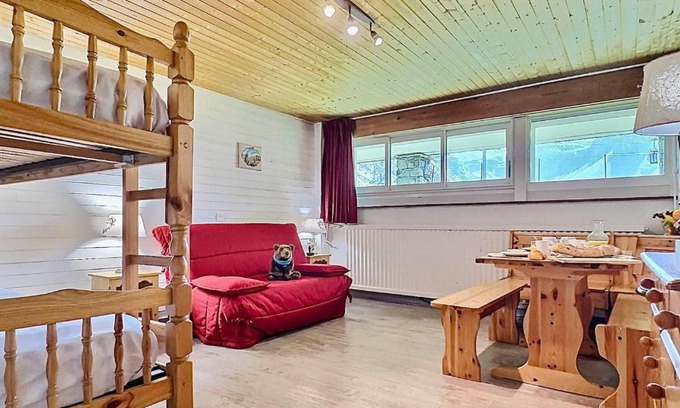 Tignes le Lac Apartamento | Tignes Le Lac - Appt cosy 32m², 4 pers, Pied des pistes, Sud-Est, Animaux OK, Équipé & Fonctionnel - FR-1-411-149