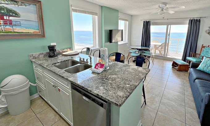Ono Island Condominio | Hermosa unidad de la esquina frente al golfo con vistas INCREÍBLES! Reserve ahora para el mejor precio de verano!