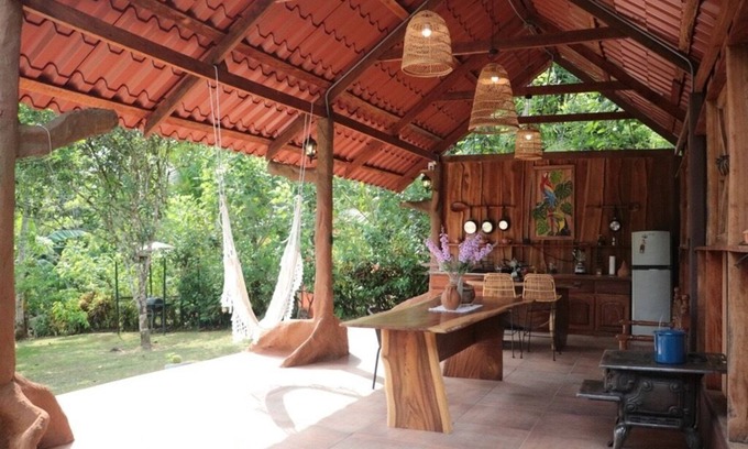 Horquetas Cabina | Tiny cabin & Rustic outdoor kitchen - La Finquita - Horquetas de Sarapiqui