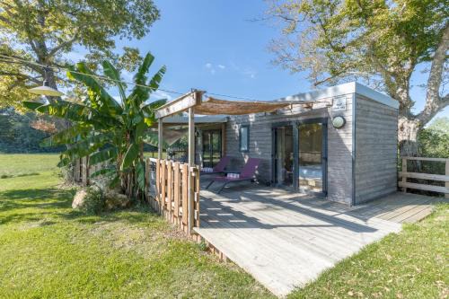 Castelviel Casa | Tiny House avec SPA, proche de Bordeaux et de Saint-Emilion