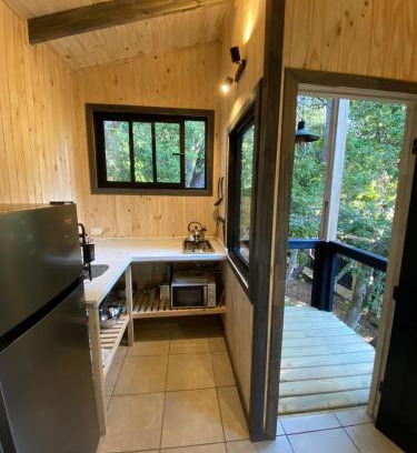 Bajos de Lircay Chalet De Esquí | Tiny house Roble en Vilches alto