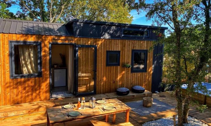 Plan-d'Aups-Sainte-Baume Chalet De Esquí | Tiny LiLouMaCa Cœur Ste Baume