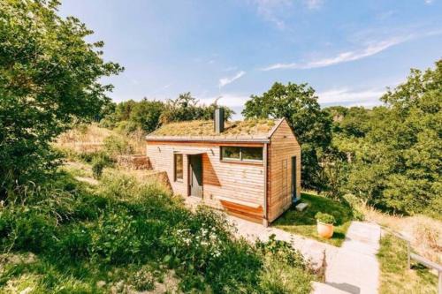Dessighofen Casa | Tinyhouse Minimalus Panorama Schlafloft im Grünen