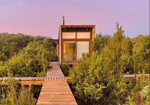 Calbuco Casa | Tinyhouse Pichi I - vida lenta en Patagonia Costa