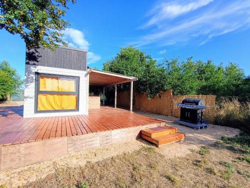Sakvice Otro | Tinyhouse u Novomlýnských nádržích