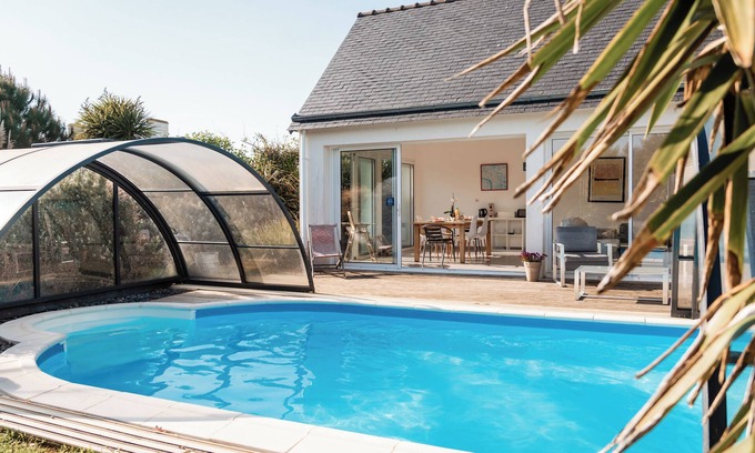 Plovan Casa | Tipoz'Immo - house with private pool - bed linen included - enclosed ground